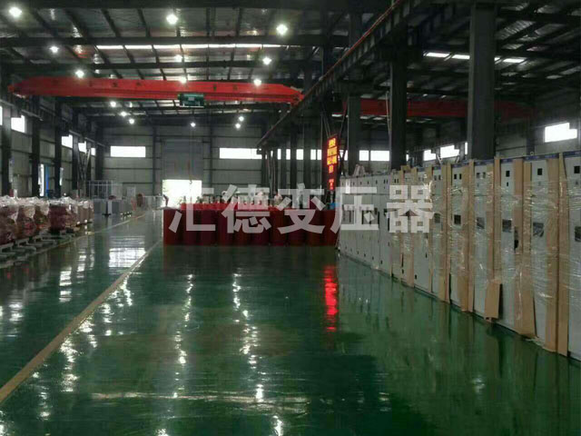 娄底变压器车间一角